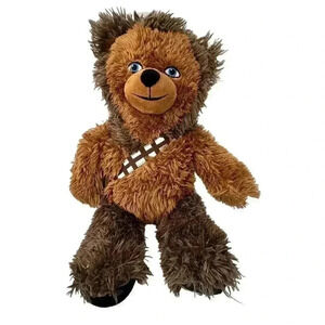 Build A Bear Chewbacca Bear Star Wars 17" Plush Stuffed Animal Chewie Brown Ammo